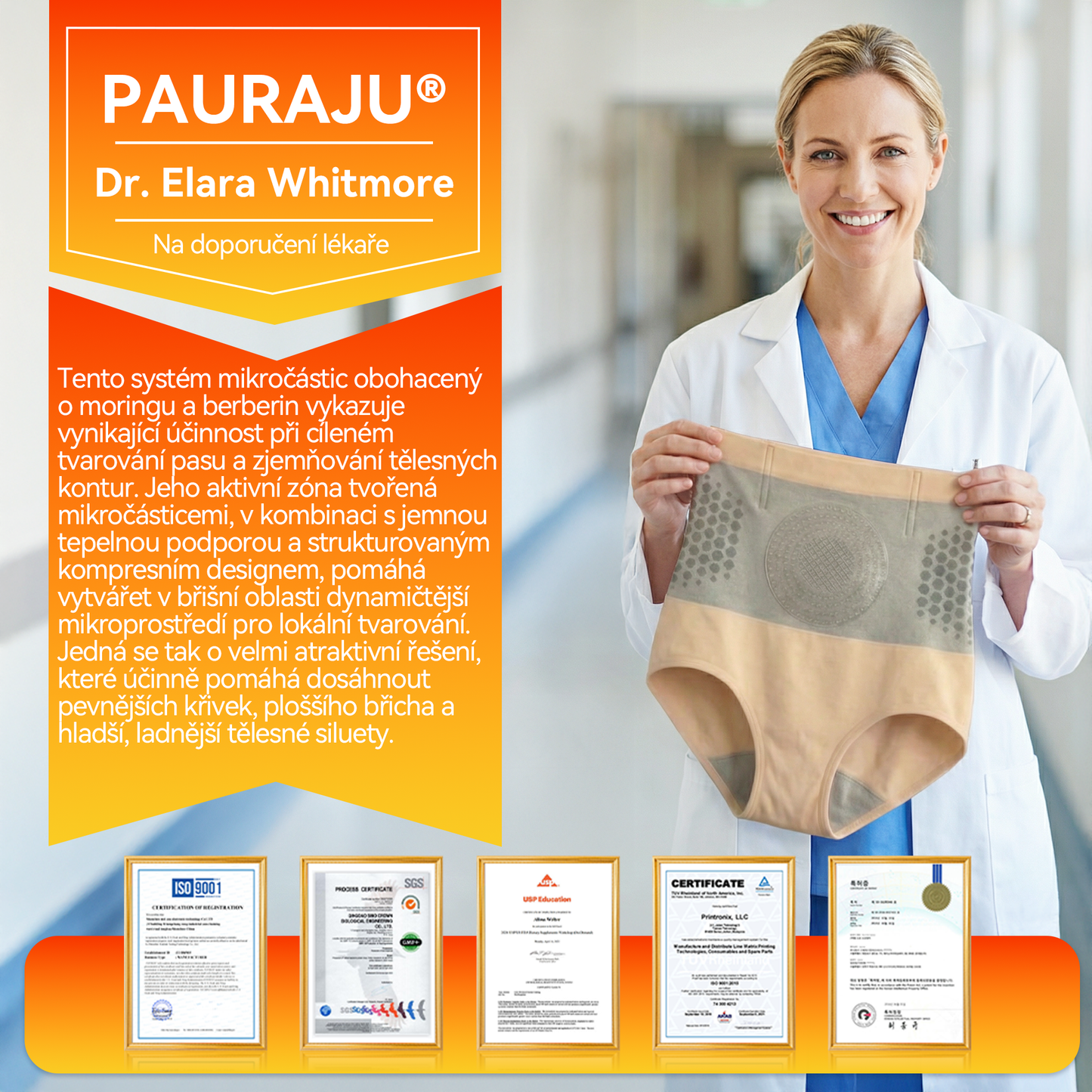 🇨🇿PAURAJU® 4v1 Termogenní Tvarující Šortky s Moringou a Berberin 💯 – ⚡ Kompresní Kraťasy pro Tvarování Postavy, Podporu Metabolismu & Denní Nošení (30 min rutina) 🌸 Časově omezená sleva až 70 %🔥