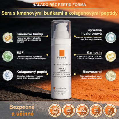 🇨🇿Purelora® Őssejt Kivonatú EGF és Rézpeptid Revitalizáló💝 Esszencia Krém (mélyen aktiválja a bőr belső regenerációját, feszesebbé és simábbá varázsolja a bőrt)
