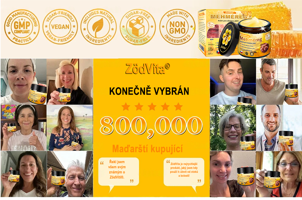 🇨🇿 ZödVita® Krém na obnovu pleti s včelím jedem☄️ Přírodní krém proti stárnutí, zpevňuje pleť, redukuje vrásky – 50 ml