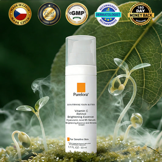 Purelora® Őssejt Kivonatú EGF és Rézpeptid Revitalizáló Esszencia Krém (mélyen aktiválja a bőr belső regenerációját, feszesebbé és simábbá varázsolja a bőrt)