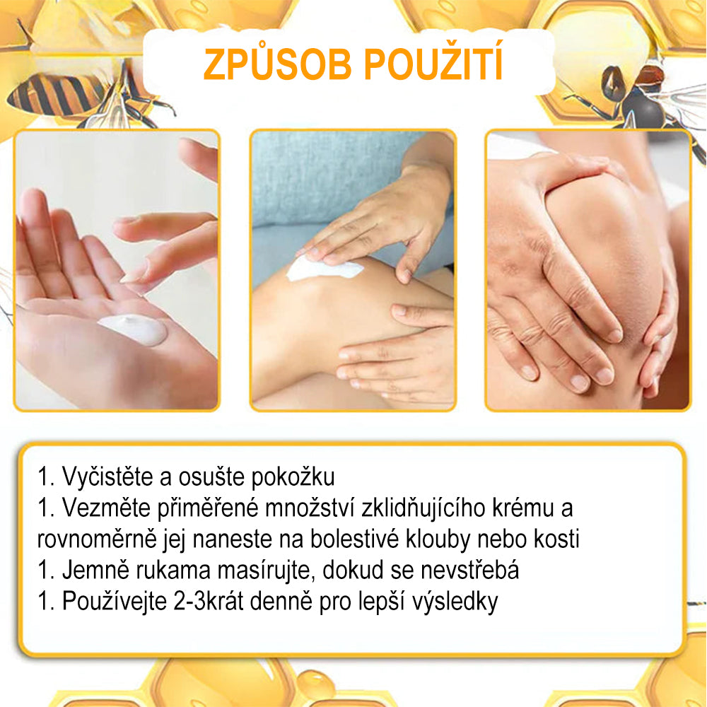 Krém na zmírnění bolesti a zpevnění kostí Purelora® s botulotoxinem a včelím jedem 🐝🌿 (Speciálně pro seniory a doporučen ortopedickými specialisty) 🔥🔥