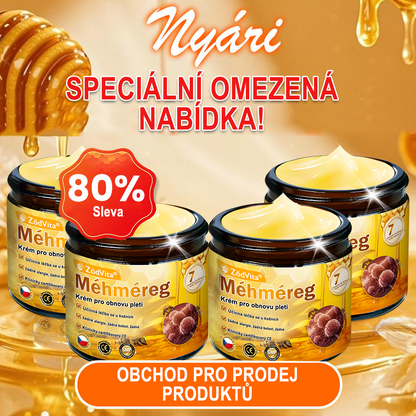 🇨🇿 ZödVita® Krém na obnovu pleti s včelím jedem☄️ Přírodní krém proti stárnutí, zpevňuje pleť, redukuje vrásky – 50 ml