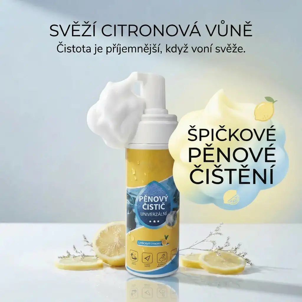 😳Bez drhnutí💦Pěnový čistič s více enzymy 4 v 1 Poslední den 80% SLEVA💦