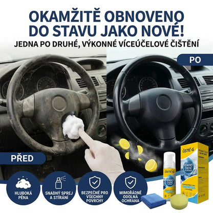 😳Bez drhnutí💦Pěnový čistič s více enzymy 4 v 1 Poslední den 80% SLEVA💦